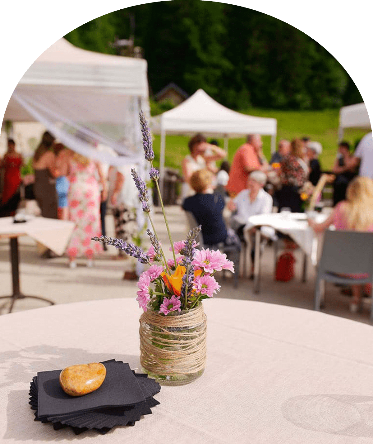 Réception privé pour un mariage au coeur de la Chartreuse